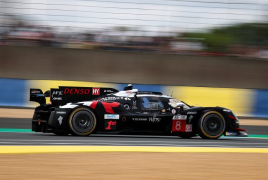 8 Toyota test day