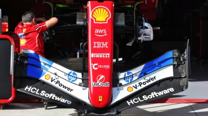Ferrari front wing