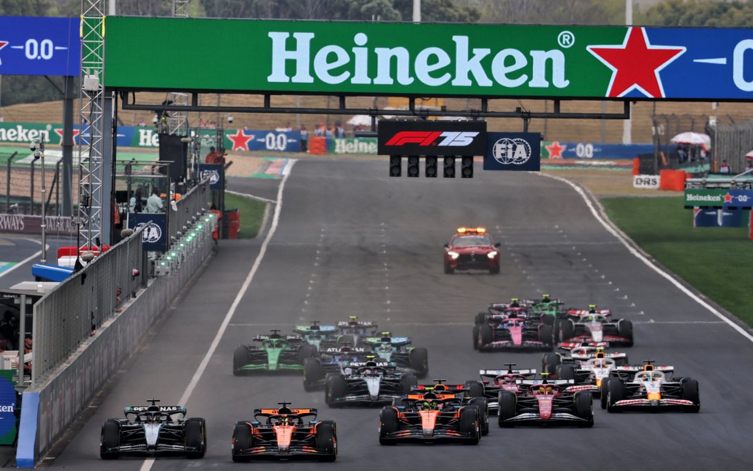 China race start