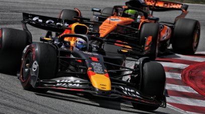 Verstappen Norris Spain
